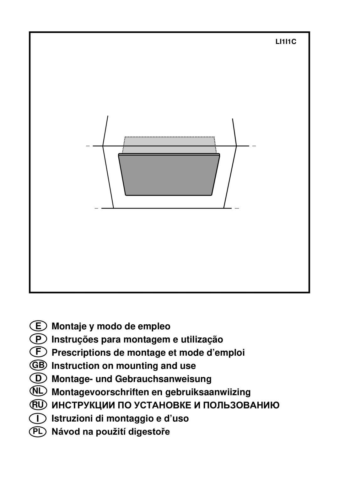 Smeg KSEG50 manual Istruzioni di montaggio e d’uso 