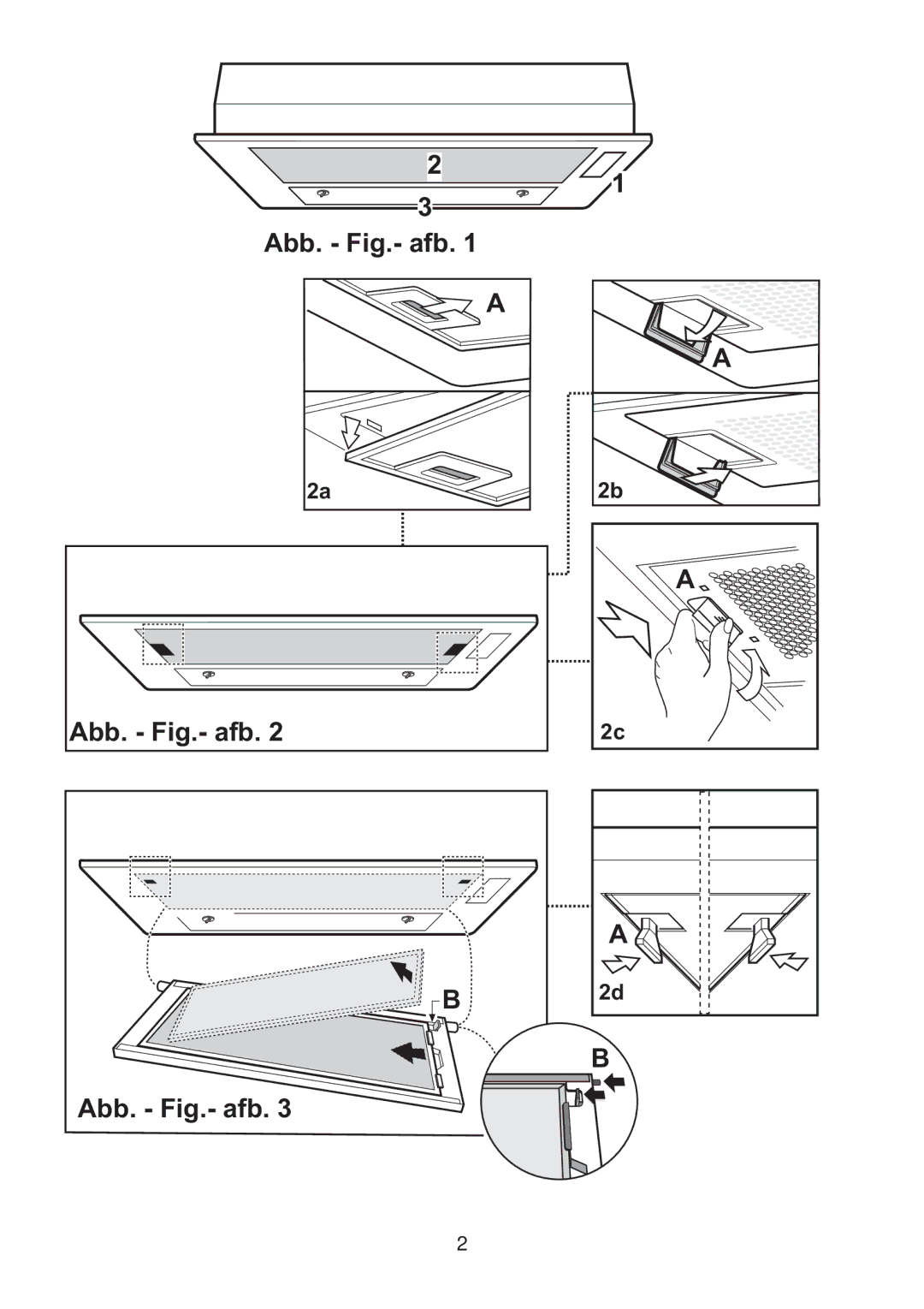 Smeg KSEG55, KSEG52 manual Abb. Fig.- afb 