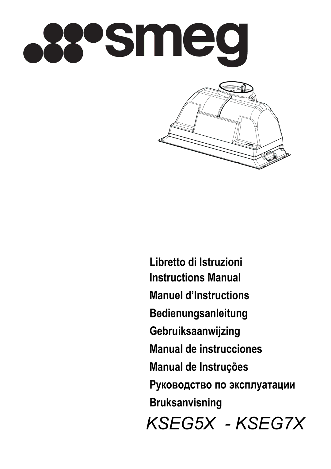 Smeg manual KSEG5X KSEG7X 