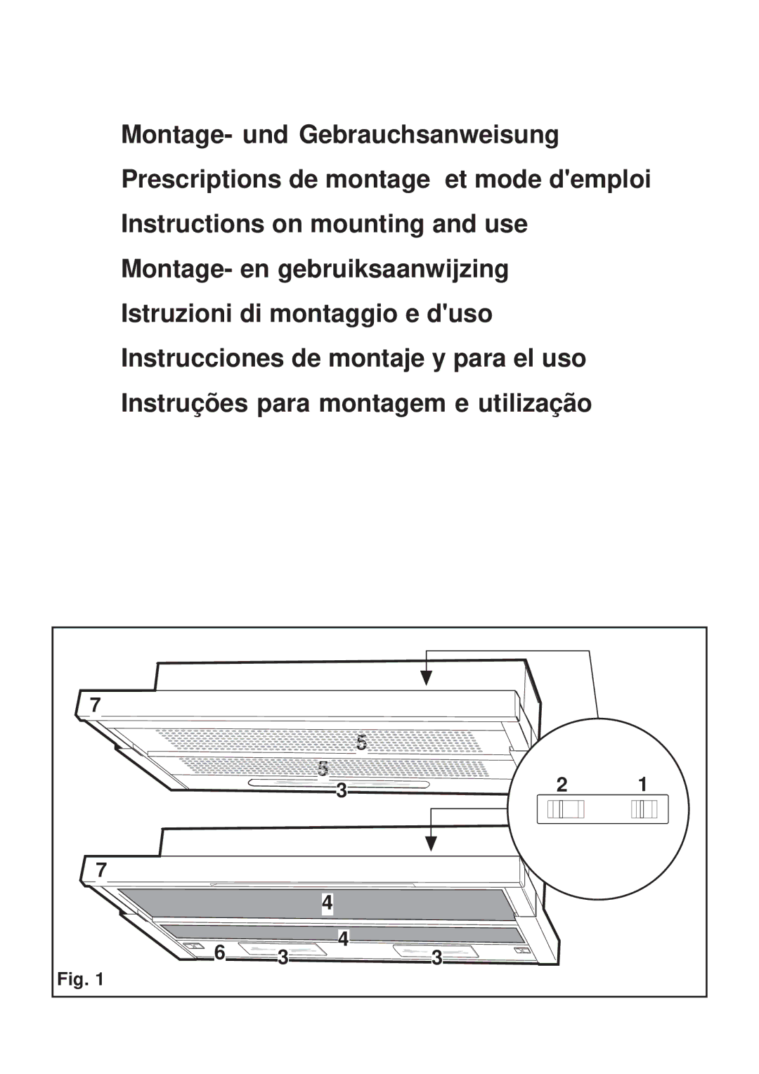 Smeg KSET65 manual 