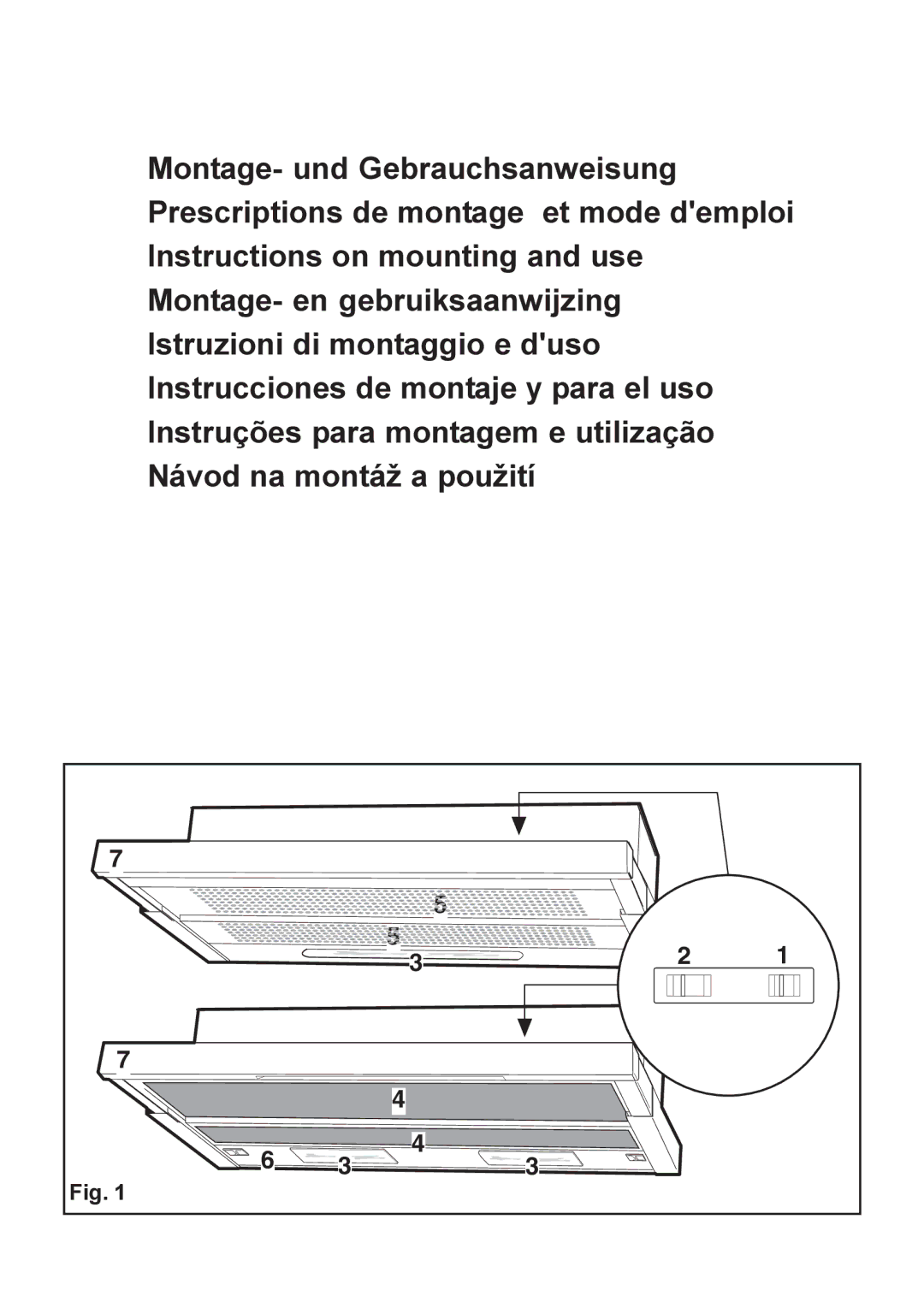 Smeg KSET66D manual 