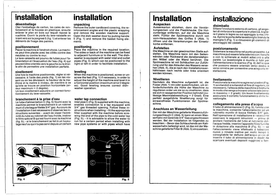 Smeg L212 manual 