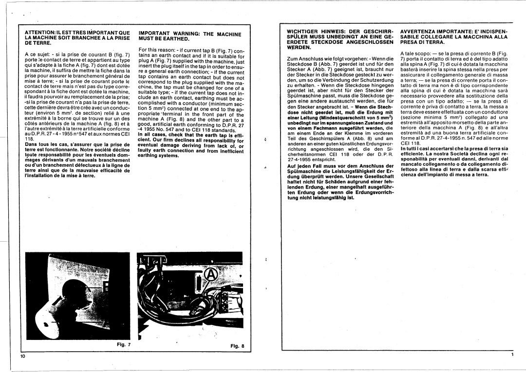 Smeg L212 manual 