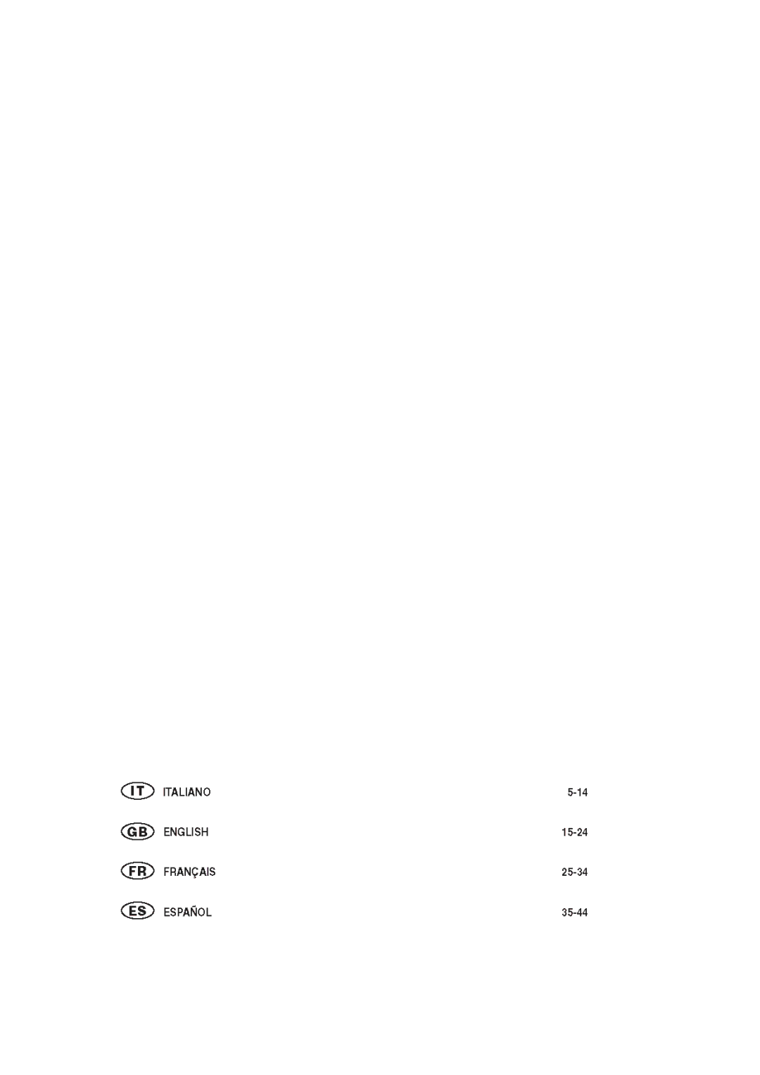 Smeg LB502 manual 