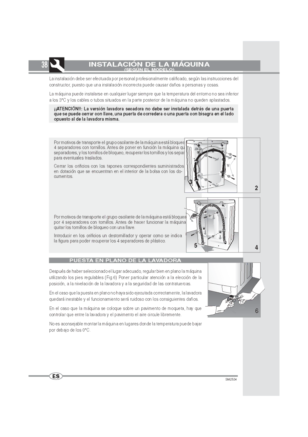 Smeg LB502 manual 