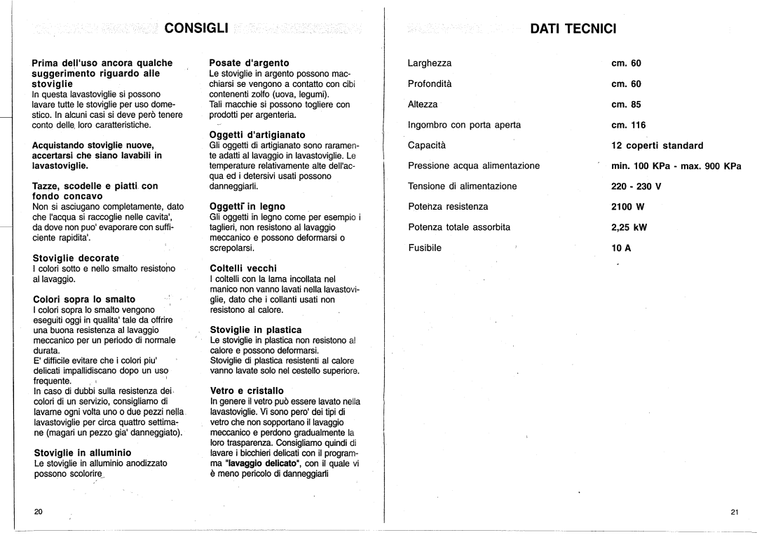 Smeg LS2000B manual 