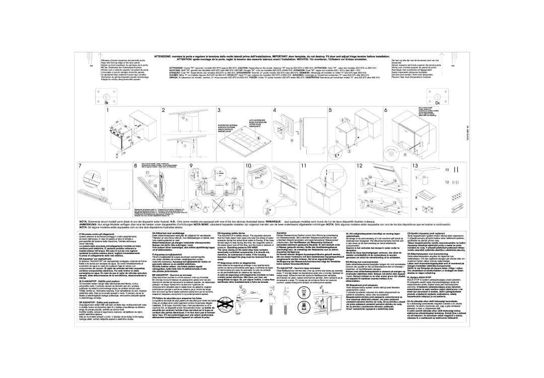 Smeg LSA14X7 instruction manual 