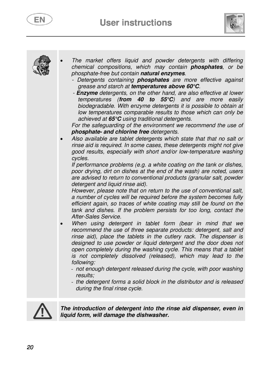 Smeg PL115X, PL115NE instruction manual User instructions 