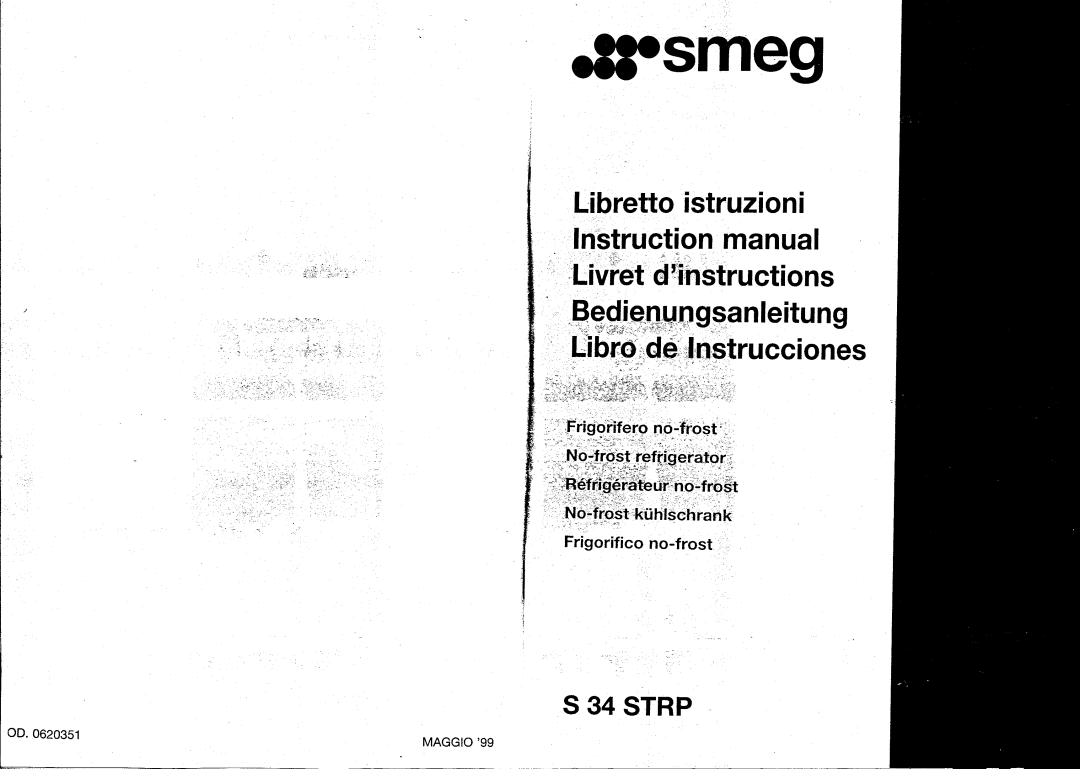 Smeg S 34 STRP manual 