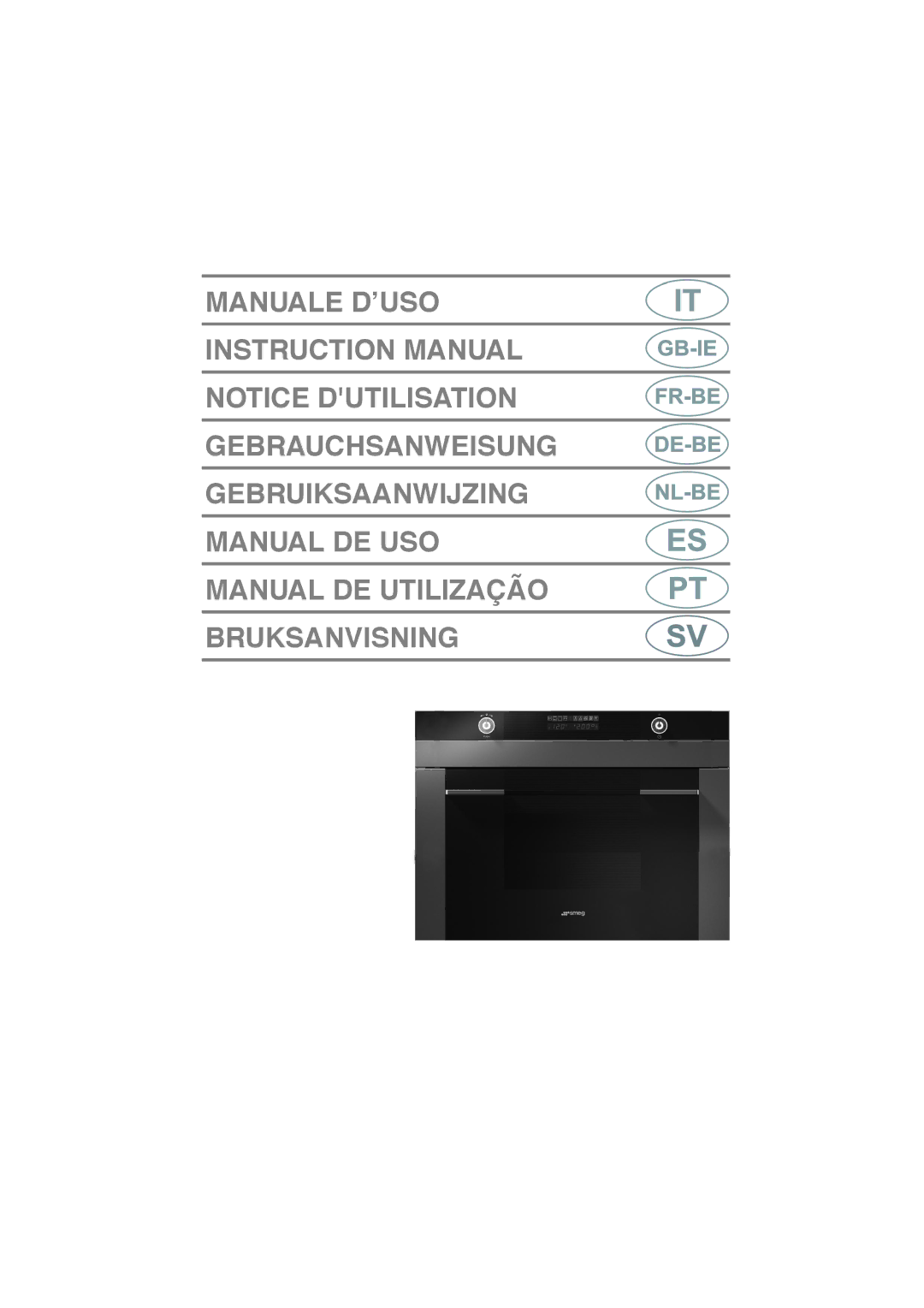 Smeg S45MFX manual 