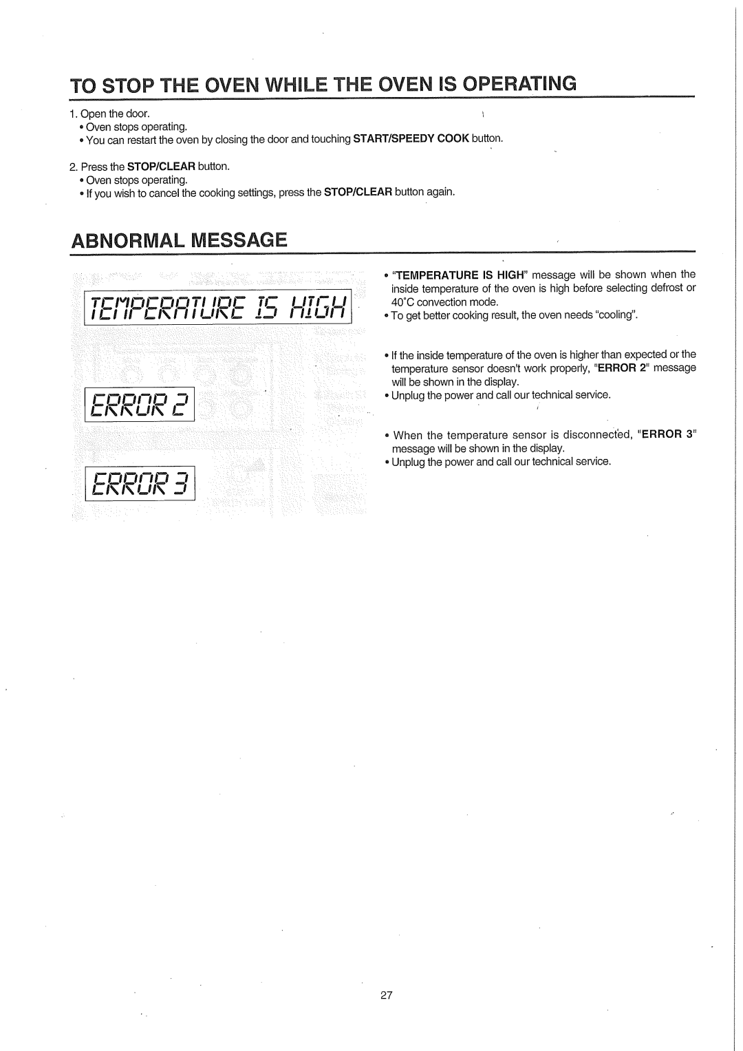 Smeg SA987CX, smeg Microwave Convection/grill Oven manual 