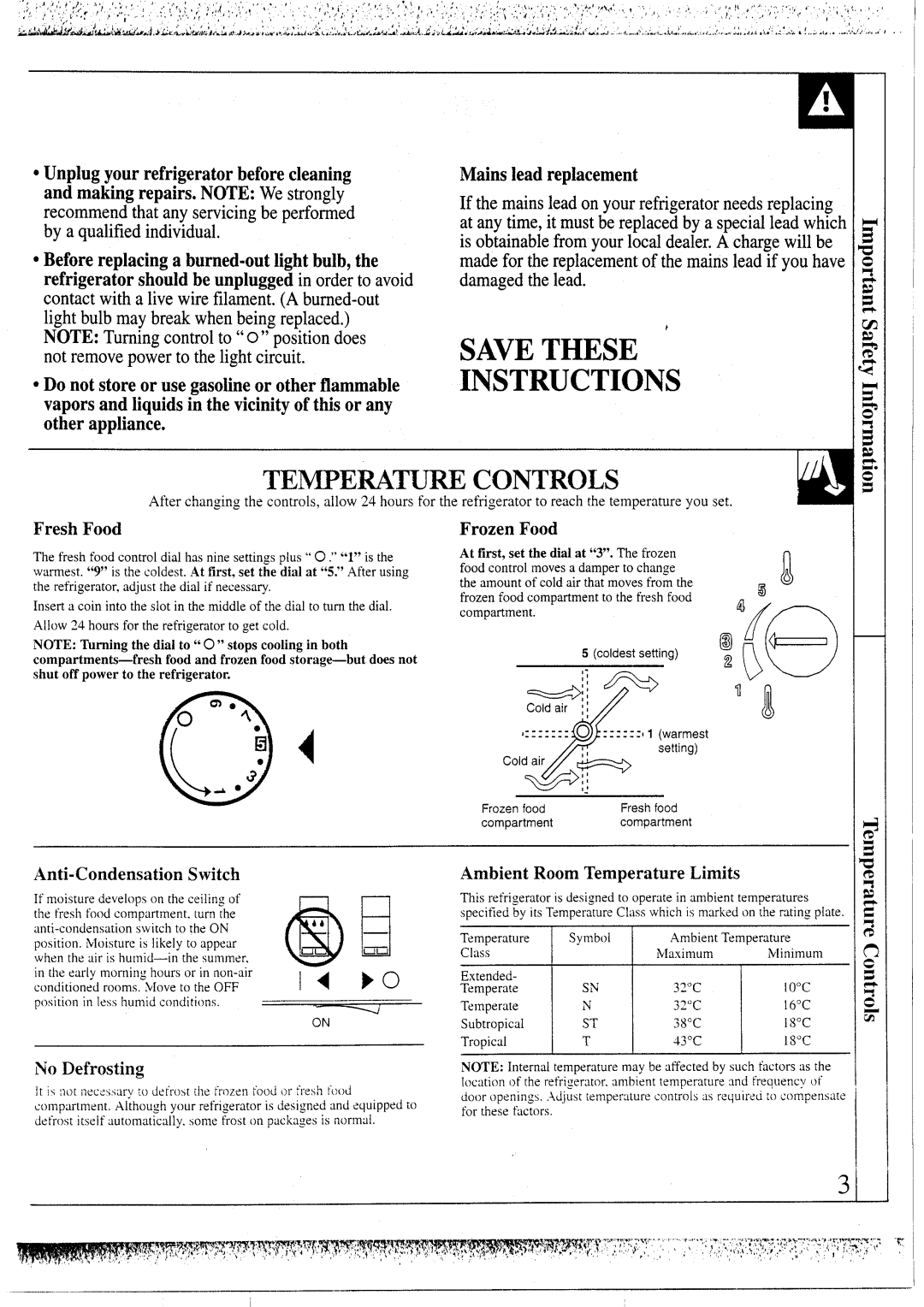 Smeg SRA416TP3 manual 