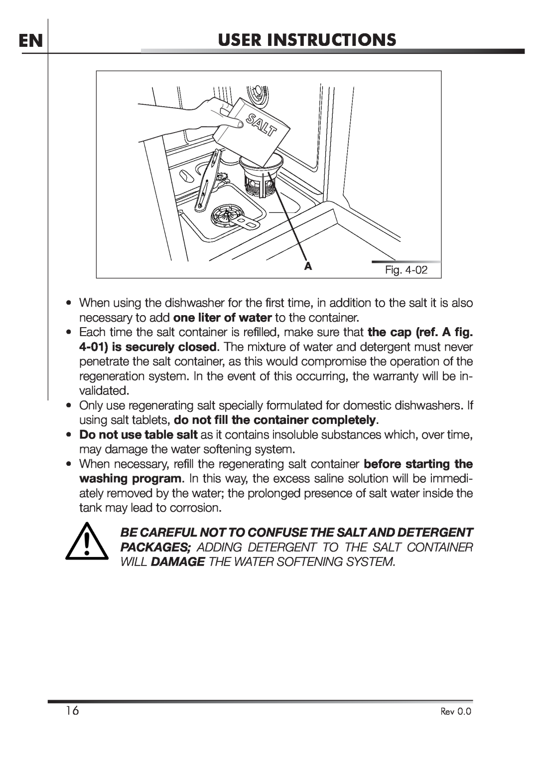 Smeg STA4645U manual User Instructions 