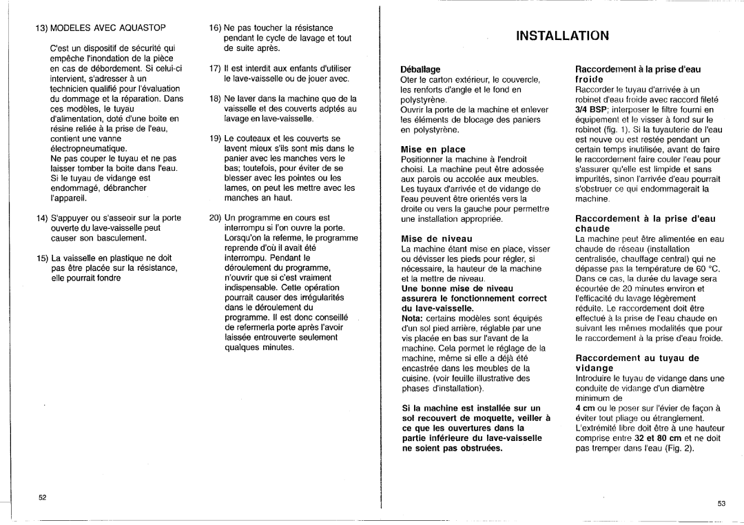 Smeg STX.1 manual 