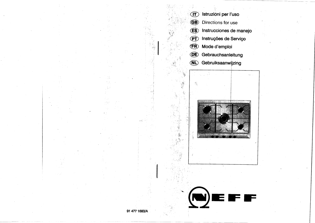 Smeg T2760N1EU, T2740N1EU manual 