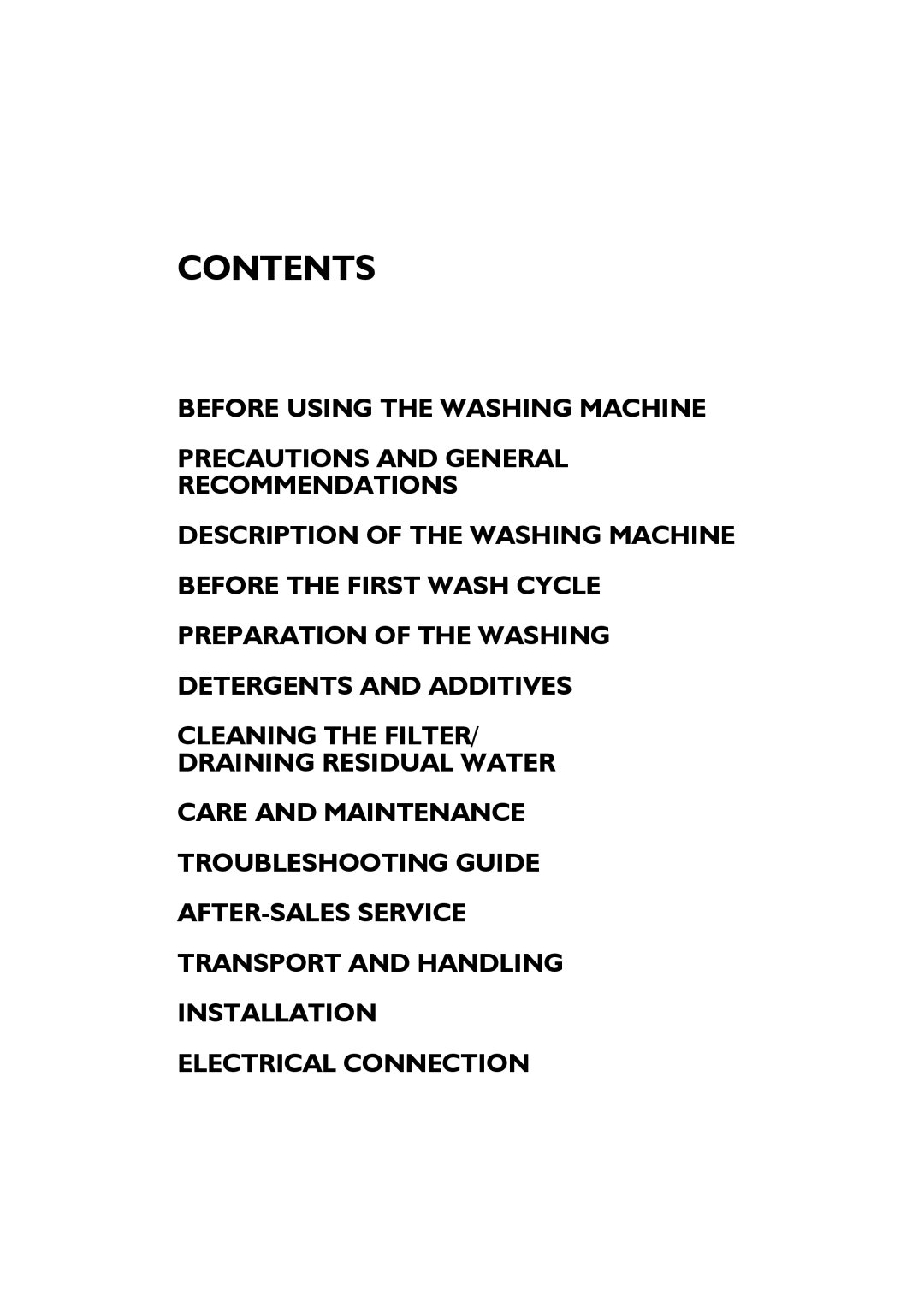 Smeg TLS6, TLS8 manual Contents 