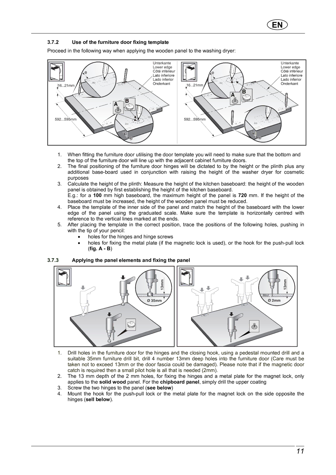 Smeg WDI12C1 manual 