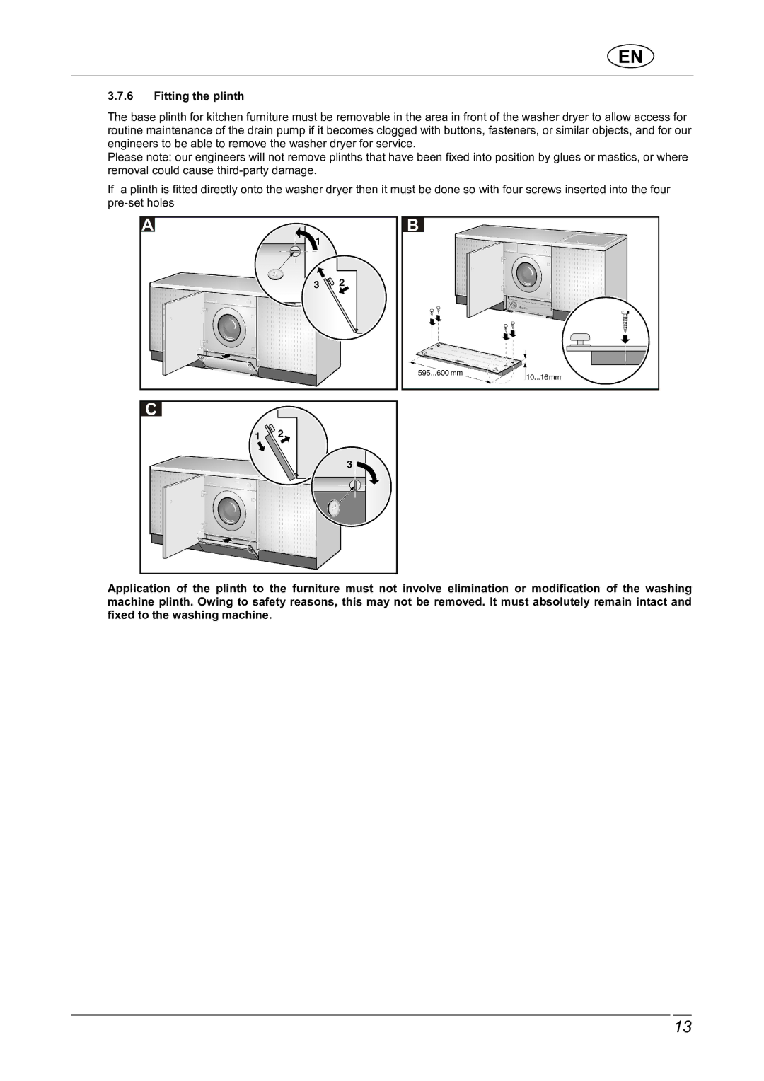 Smeg WDI12C1 manual 