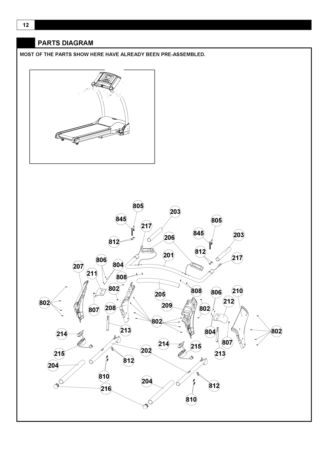 Smooth Fitness 5.25E user manual 215 202 213 812 204 810 216 