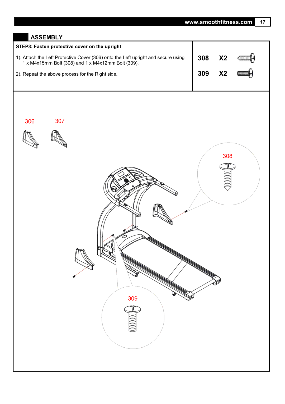 Smooth Fitness 5.65S user manual 308 