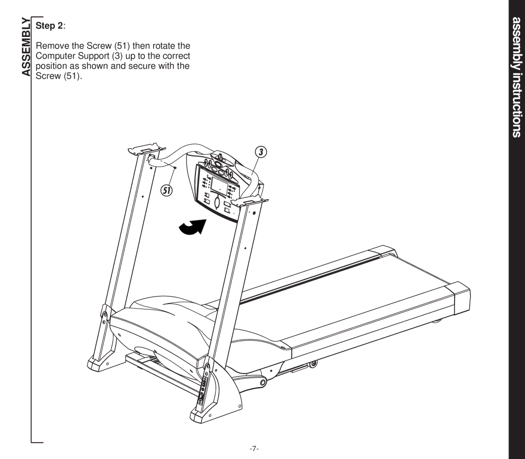 Smooth Fitness EVO 2CD owner manual Assembly instructions 