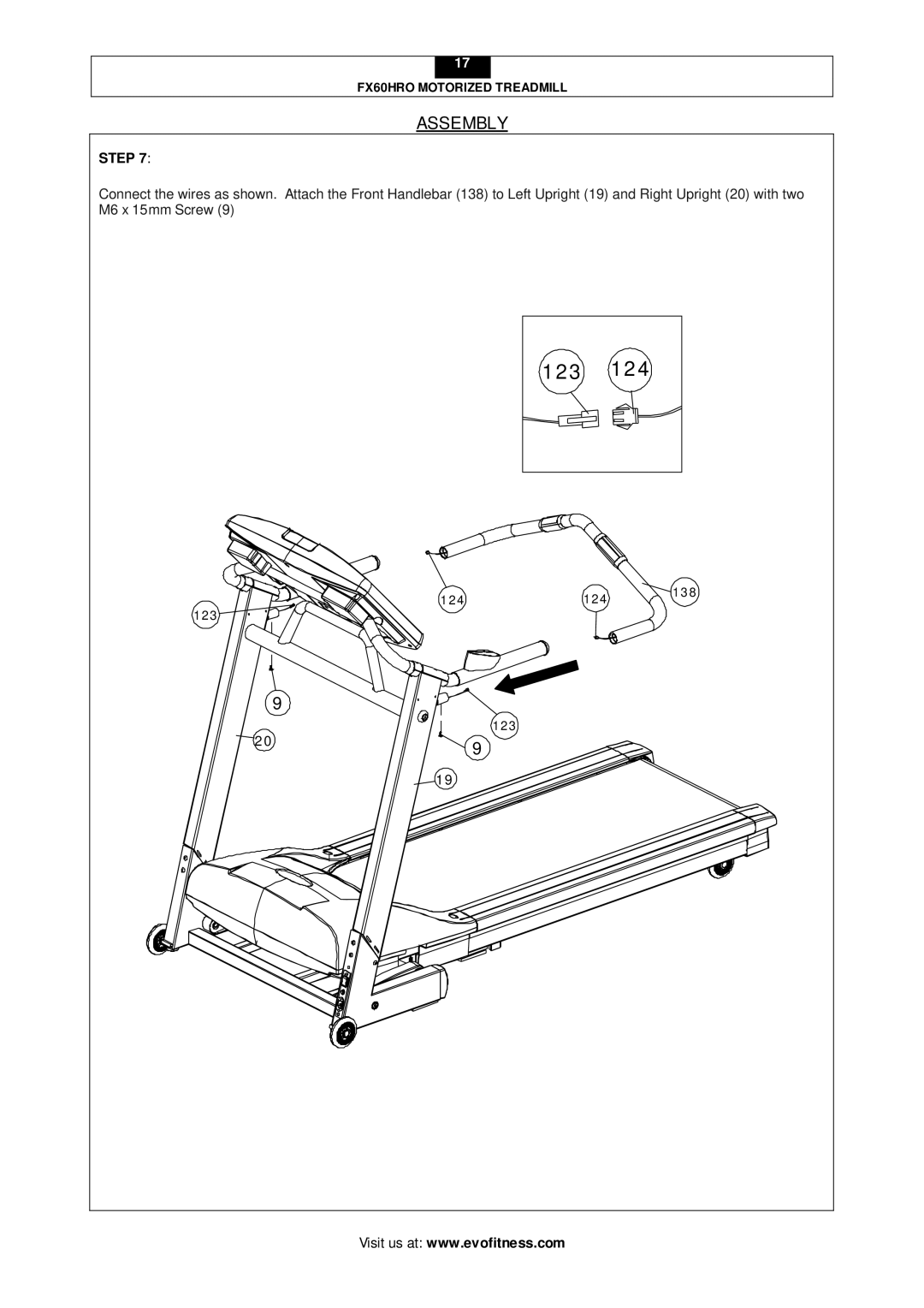 Smooth Fitness FX60HRO user manual 123 