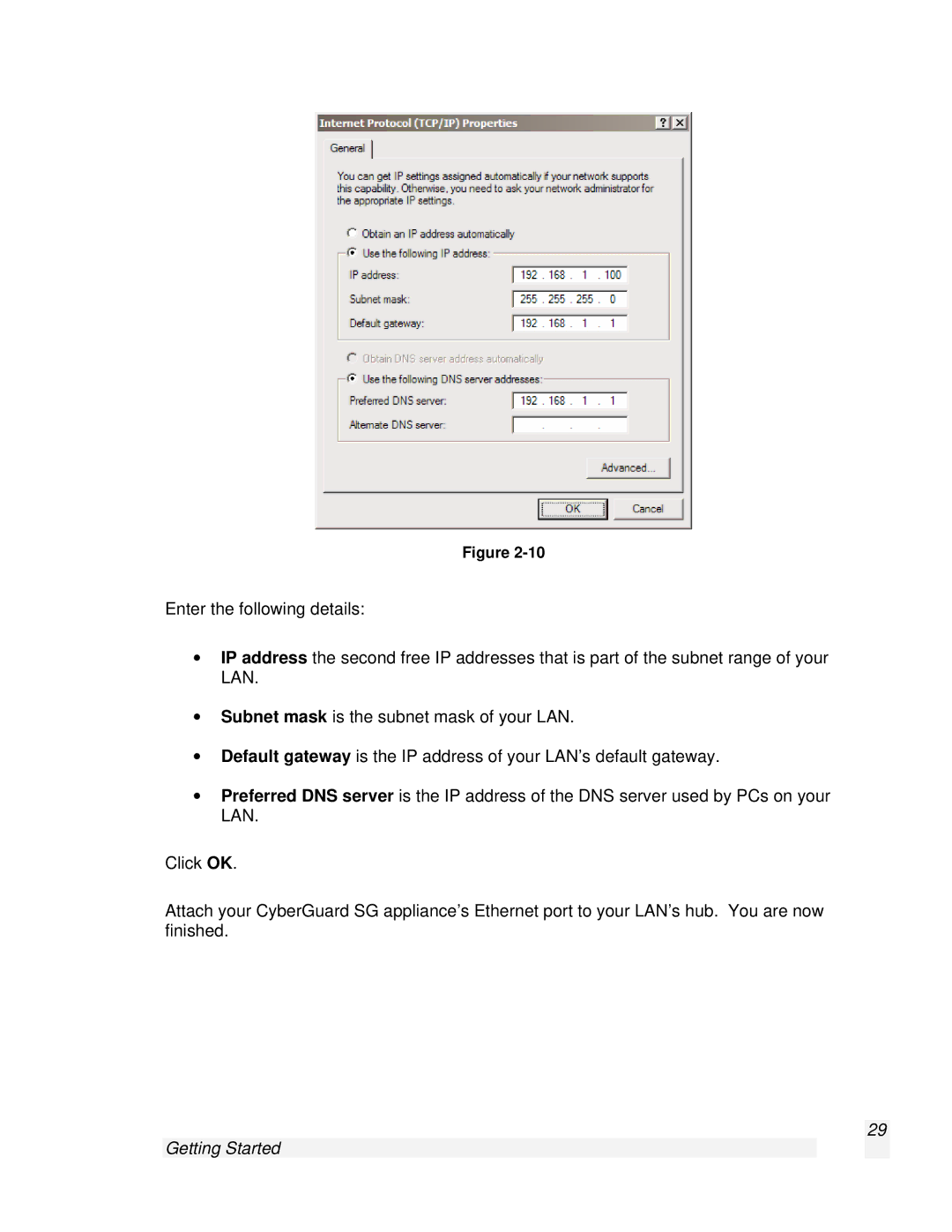 SnapGear 2.0.1 user manual Getting Started 