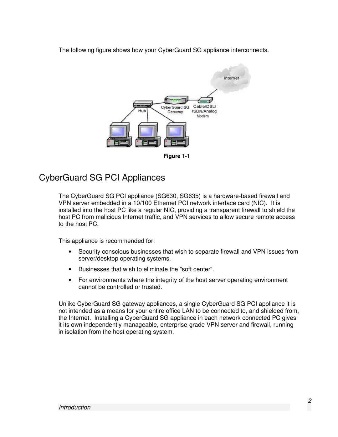 SnapGear 2.0.1 user manual CyberGuard SG PCI Appliances 