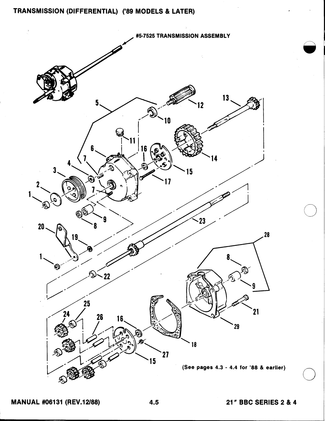 Snapper 06141, 06131 manual 