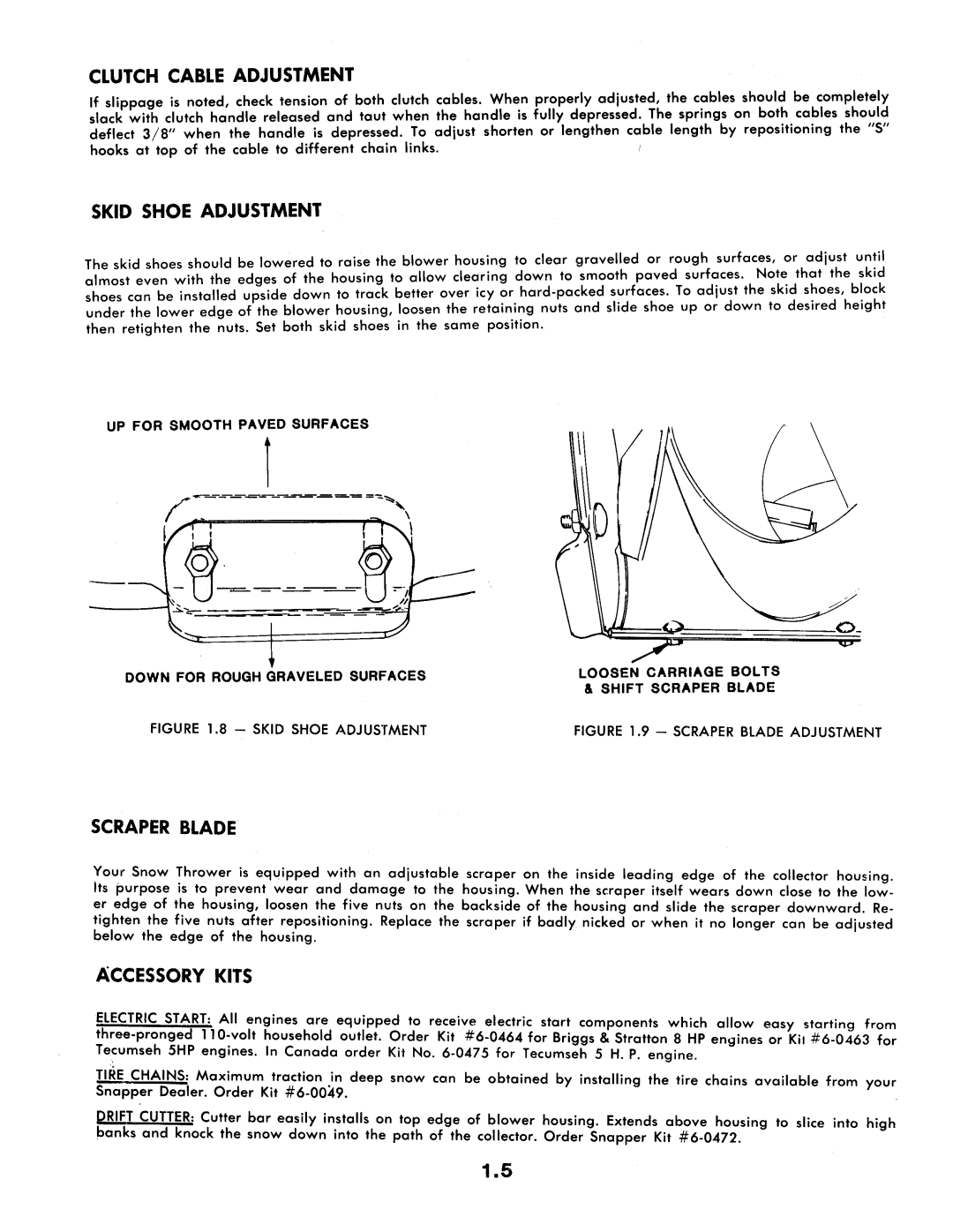 Snapper 07004 manual 