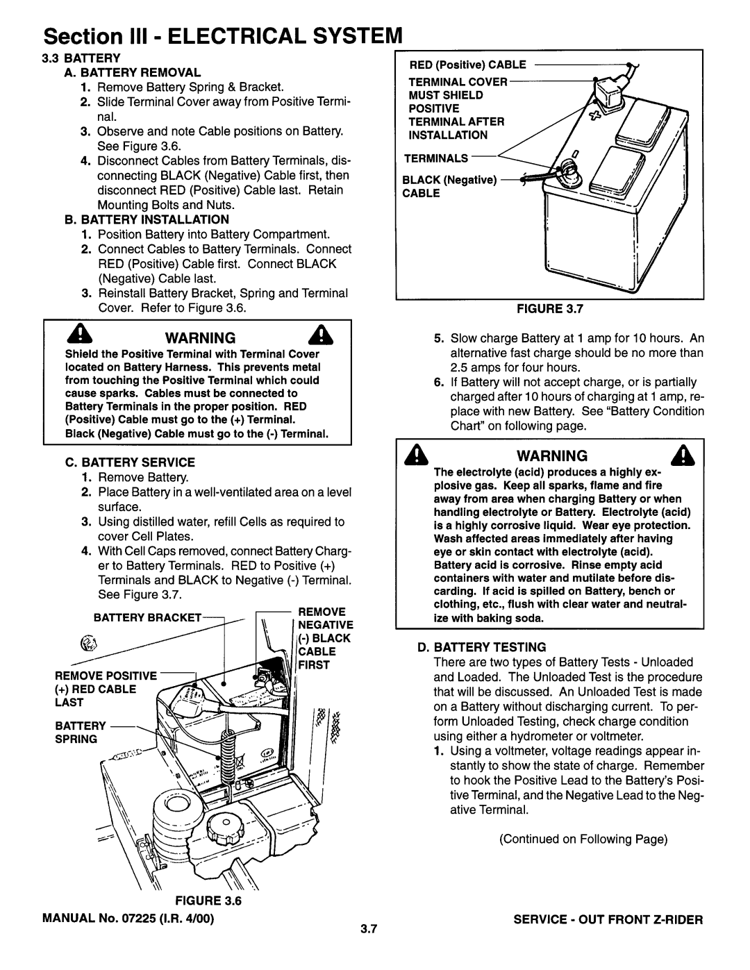 Snapper 07225 manual 