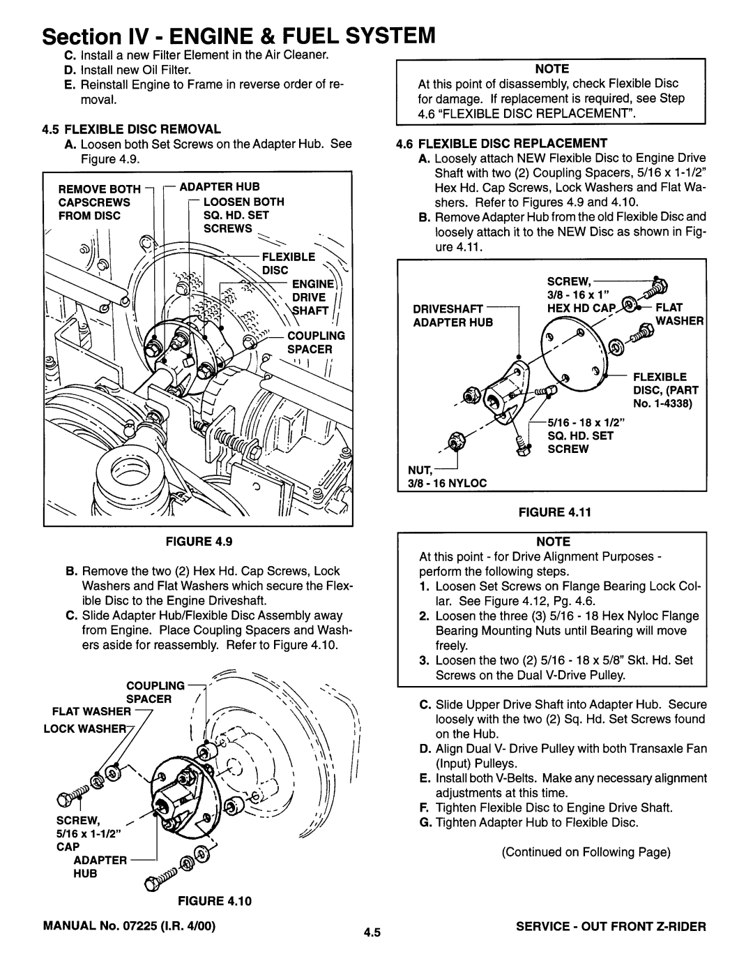 Snapper 07225 manual 