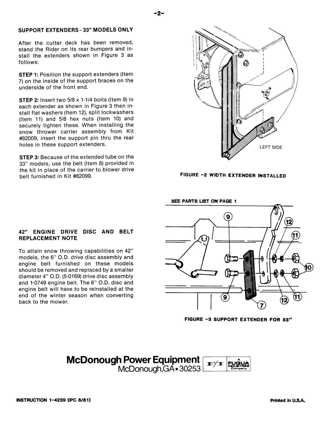 Snapper 1-4228 manual 