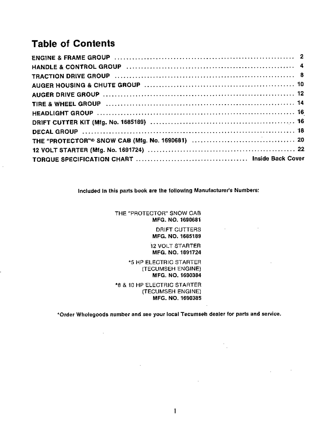 Snapper 1080 manual 