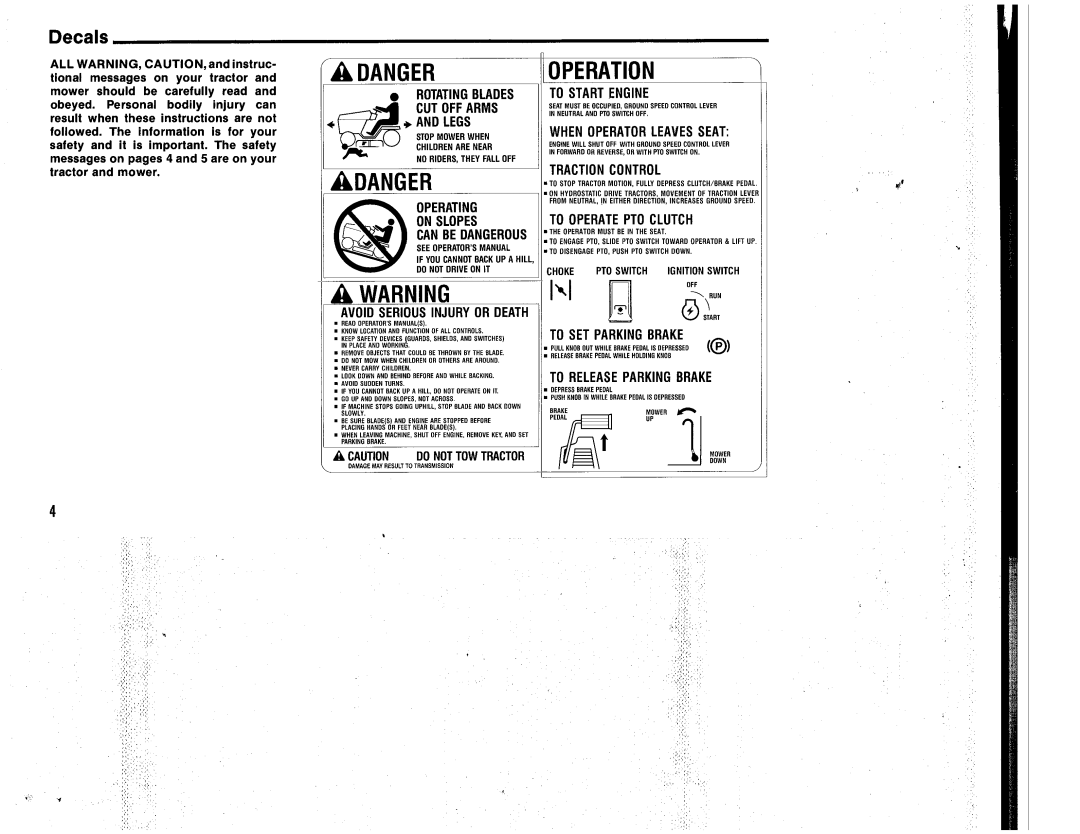 Snapper 12.5 Gear manual 