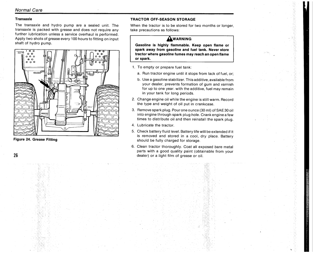 Snapper 12LTH36 manual 