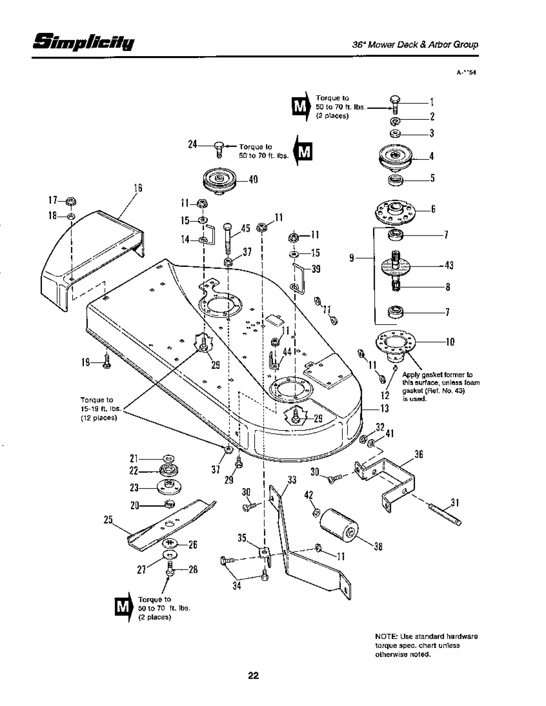 Snapper 12RTG Series manual 