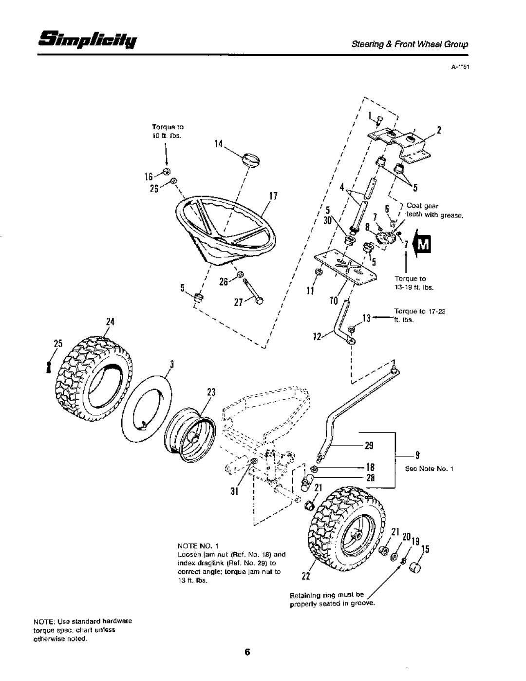 Snapper 12RTG Series manual 