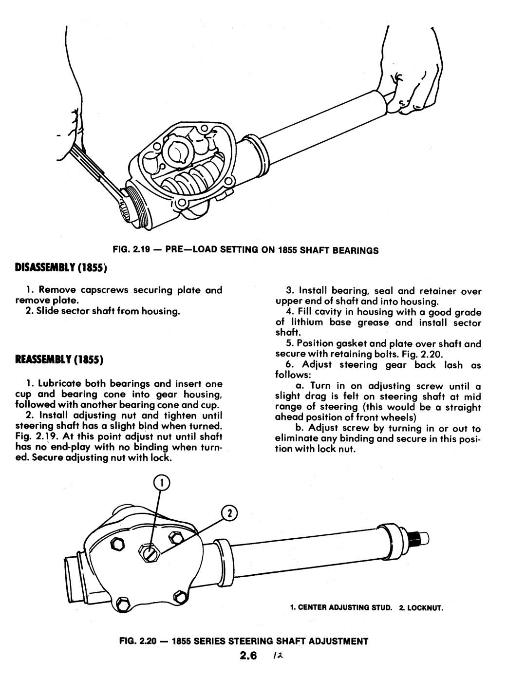 Snapper 1600, 1650, 1855 Series manual 