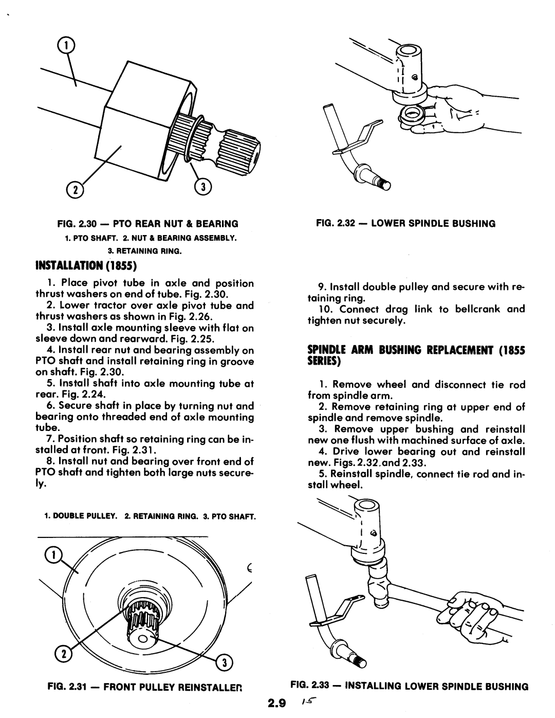 Snapper 1600, 1650, 1855 Series manual 