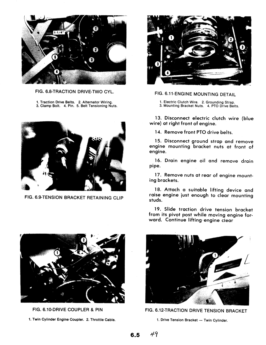 Snapper 1600, 1650, 1855 Series manual 