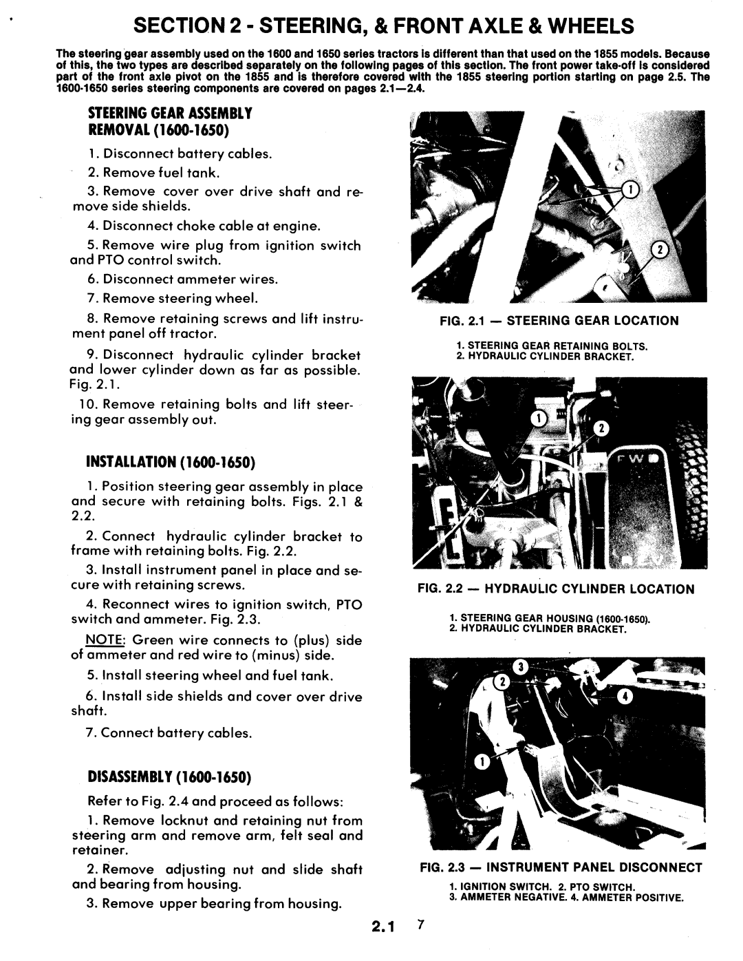 Snapper 1600, 1650, 1855 Series manual 