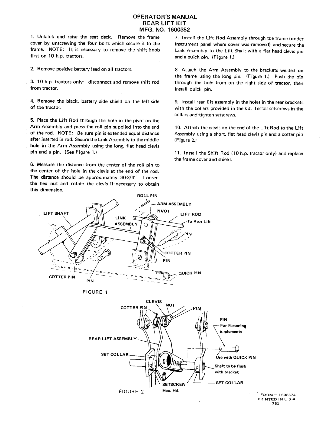 Snapper 1600178 manual 