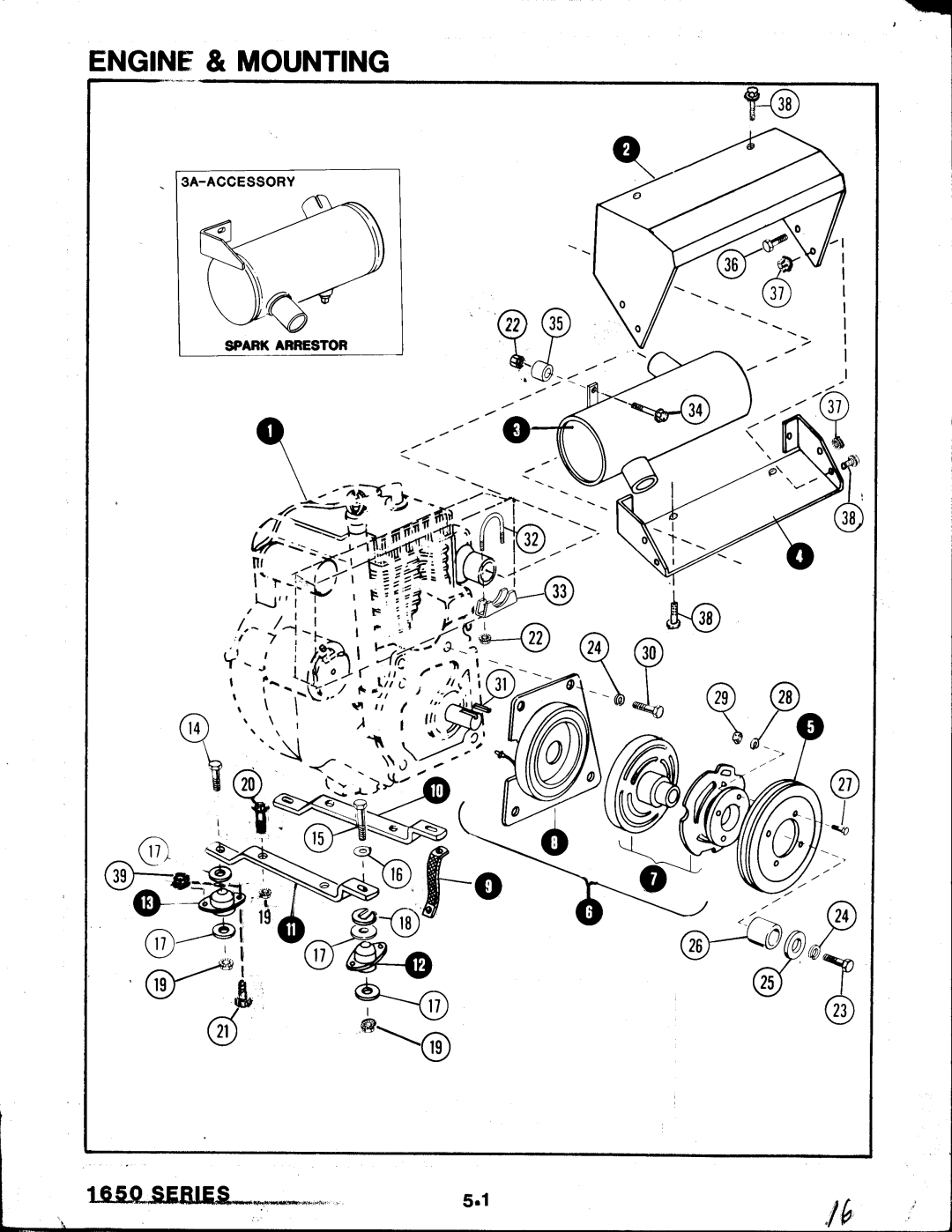 Snapper 1650 Series manual 