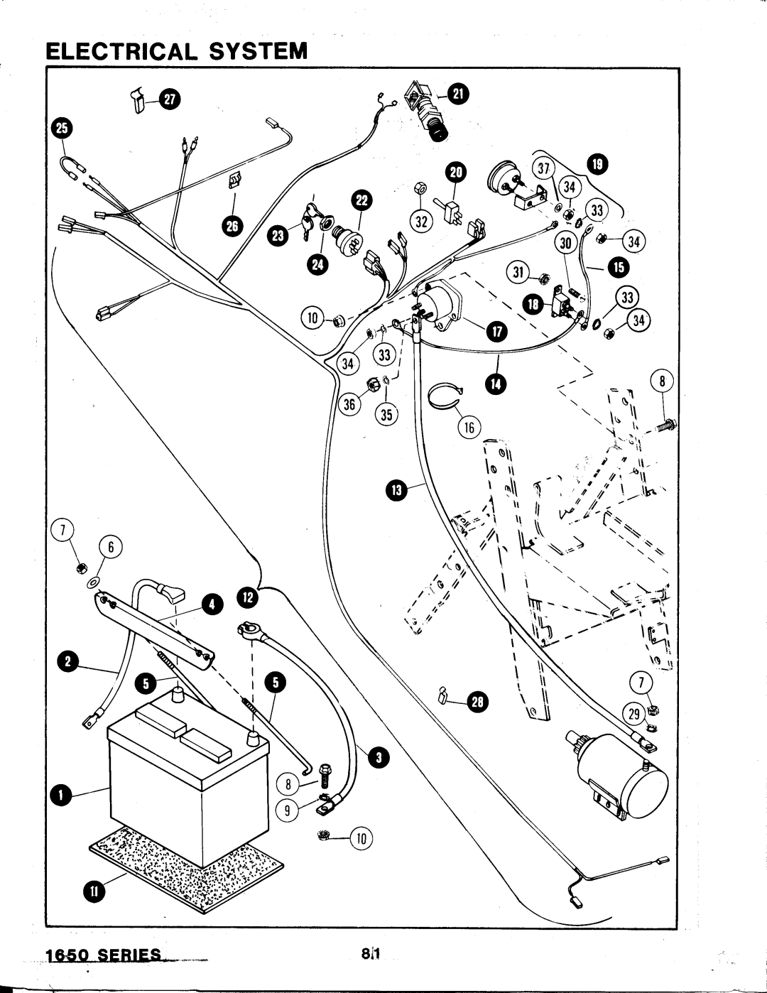 Snapper 1650 Series manual 