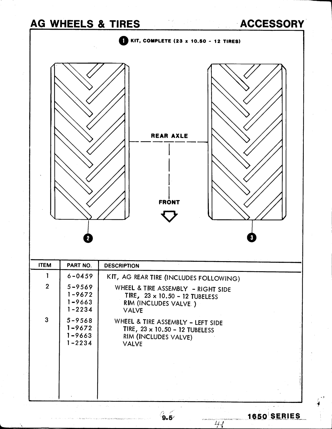 Snapper 1650 Series manual 