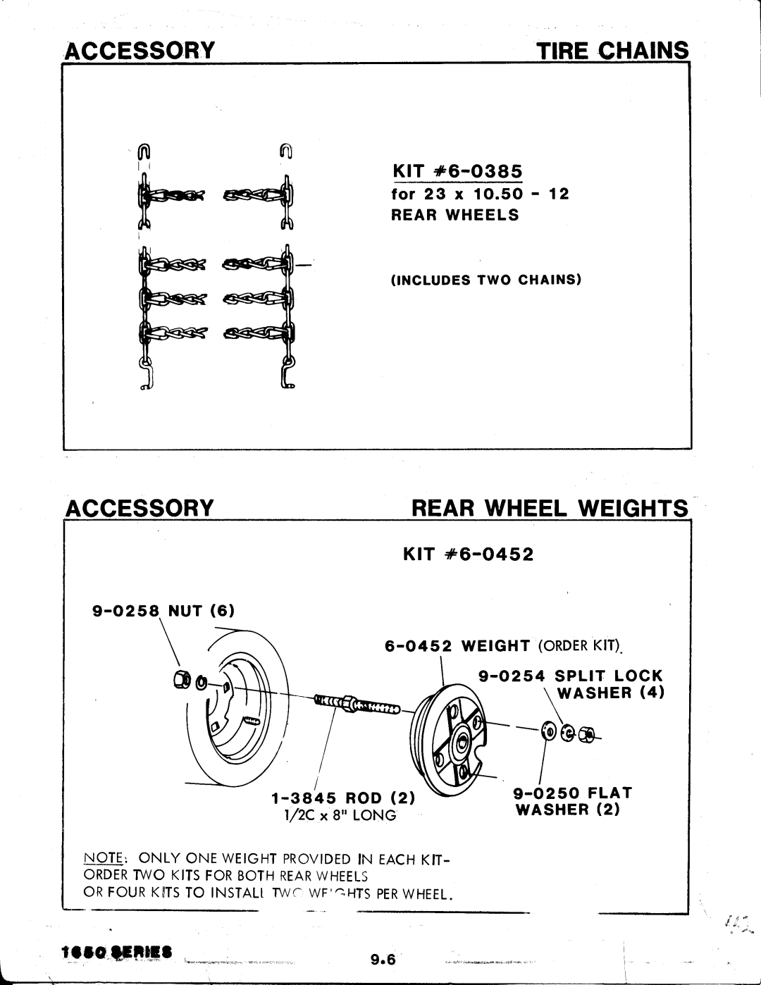 Snapper 1650 Series manual 