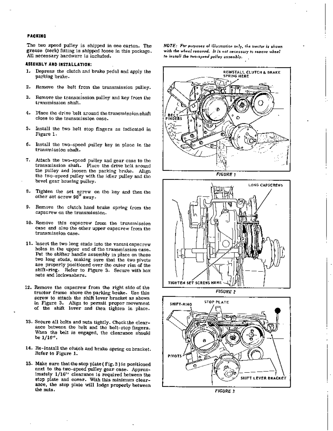 Snapper 167 manual 