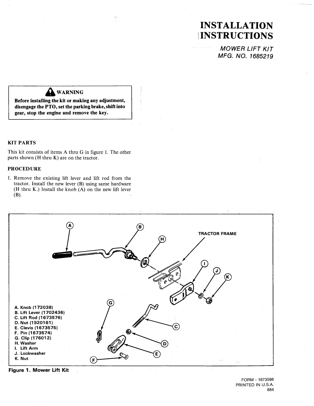 Snapper 1685219 manual 
