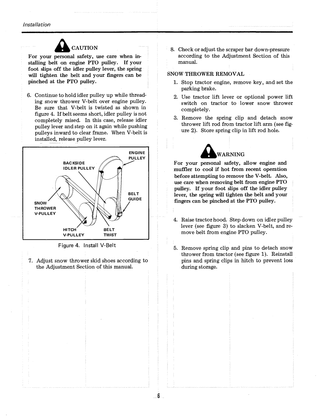 Snapper 1690033, 1690032 manual 